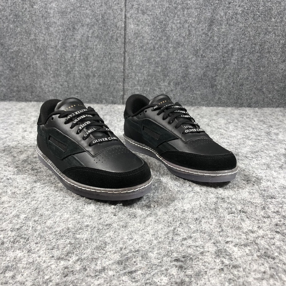 Oliver Cabell V10 Sneakers Womens 6.5 Black Leather Suede Low Top